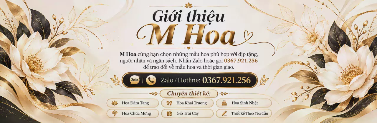 Ảnh bìa Shop hoa tươi Xã Hoà Phú Đắk Lắk - Gói ghém những lời muốn gửi